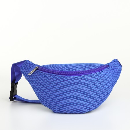 Lightning waist bag, blue color-1