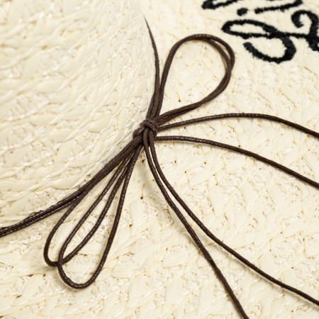 Women's hat "Life is good", size 54-56, white color-3