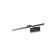 Maytoni MIR010WL-L12B4K, 1XLED, 12W, 22x52x5.5 cm, 800lm, black color Black
