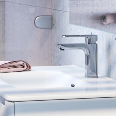Mixer for the IDDIS Slide Slisb00i01 sink, single -leaf, chrome-1