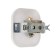 Rosette "Kuntsevo" 7653 Valentina RS16635, 16 A, 230 V, single, hidden, with salary, white