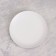 Summary Metal "plate", 7.6 cm, white