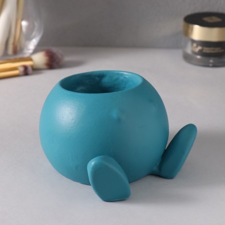 Interior item "Ball with legs" 7*10.9cm blue-2