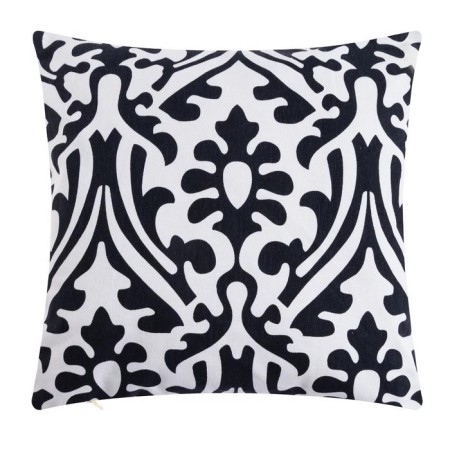 Decorative pillowcase 40x40 cm, Monograms Black, 100% cotton