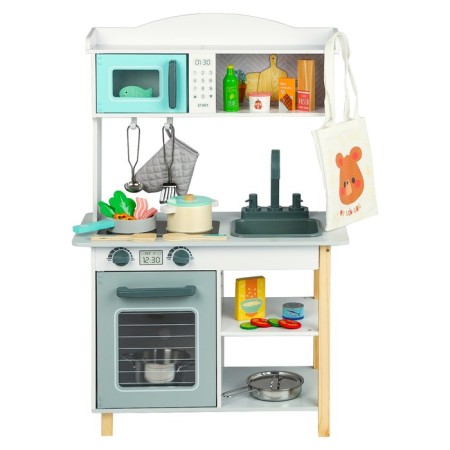 Children's wooden game cuisine "Gracie Stile" with 27 accessories-4