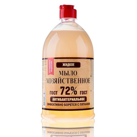 Liquid soap, 1 liter.