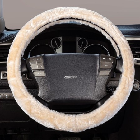 Skyway braid, artificial fur, size m, beige, s01107017-8