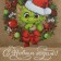Craft vertical “Dragon and wreath”, S 12 x 15 x 5.5 cm, New Year