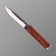 Hunter Knock Karavanchik 23.3cm, blade 123mm/5.1 mm, brown skin