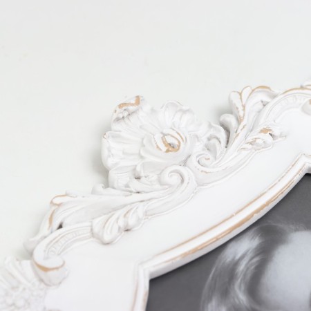 Photo frame Polystone 10x15 cm "openwork accents" white 15x23.5 cm-4