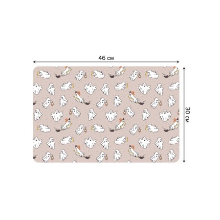 A set of napkins for setting the Ghost Suetologists, rectangular, rounded edges, size 30x46 cm, 4 pcs-2