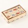 Domino wooden "Transport" 28 chips 60x27 mm