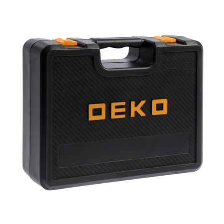 DRAST-SURVENT DEKO DKCD20 Black Edition, 20 V, 2x2 Ah, Li-Lon, case + set 63 pr.-10