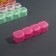 Organizer for decor, 4 cells, 10 × 2 × 2 cm, color mix