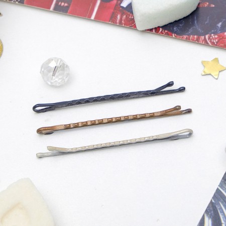 Invisible hair "Classic" (set 24 pcs) 5 cm, mix-1