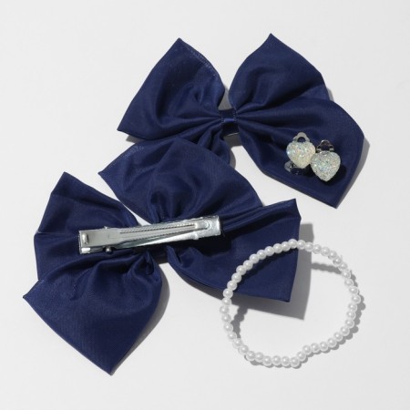 Set "chosen" 4 subjects: 2 hairpins, clips, bracelet, anime, color mix-2