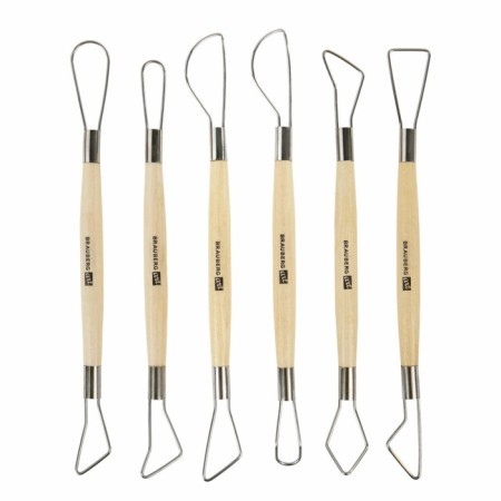 Stacks for modeling and modeling, metal, set 6 pieces, Brauberg Art Classic-2
