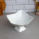 Saladnik "Tulip", with a stand, 2 l, gold stroke, porcelain, Iran