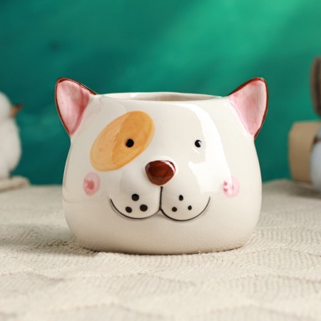 Kashpo "Cute dog" 9x9x6cm-1