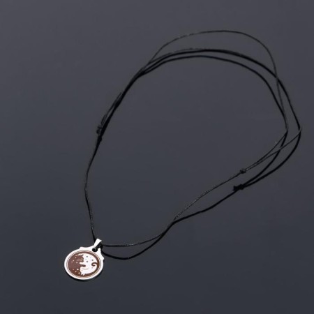 Amulet "Cats Yin-Yang", (medical/steel)-1