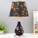 Sabrina table lamp E27 40W Black 25x25x43 cm Risalux