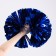 Pompom, blue color