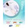 Round brush No. 4 (clip diameter 4 mm; hair length 18 mm), wooden handle, calligrata