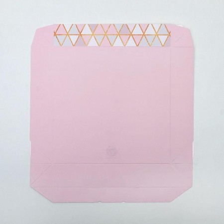 Confectionery packaging, boxing box "Geometry", 20 x 20 x 4 cm-3