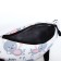 Youth backpack from lightning textiles, 3 pockets, waist bag, white color