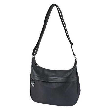 Women's bag with lightning, black color