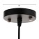 Lamp Bayerlux "VARMO" 1x60W E27 black 28x28x24 cm.