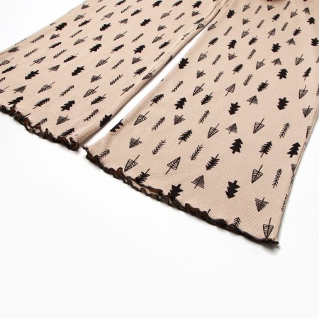 Новый год. Пижама женская (рубашка и брюки) KAFTAN "Елки" размер 44-46-11