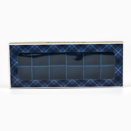 Folding box for 12 sweets “Real Man”, 3.8 x 10.5 x 26.5 cm-1
