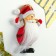 Magnet Polystone "Grandfather Frost with a long beard" mix 9.2x5x1 cm