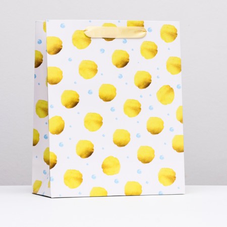 Laminated "peas" package, 26 x 32 x 12 cm