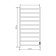 Electric towel "Sanprise" Classic P10, 500x1000 mm, universal, black