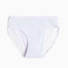 Panties female slips, white color, rr 46-48