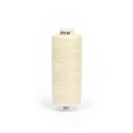 IDEAL 40/2 threads, length 366 m, color No. 201 ecru