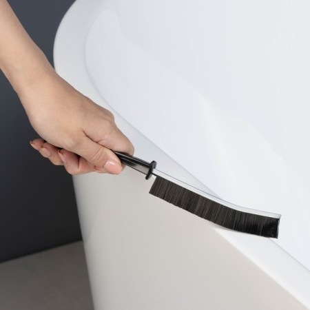 Brush for cleaning narrow places of the share, 23 × 2 cm, 2 pcs, black color-4