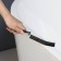 Brush for cleaning narrow places of the share, 23 × 2 cm, 2 pcs, black color