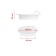 MasterProf bathtub plug IS. 110627, D = 45 mm, PVC, white