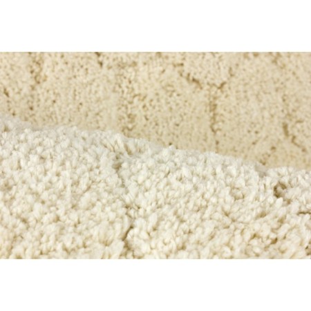 Bathroom mat "Milena", 55 x 55 cm, beige color-1