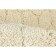 Bathroom mat "Milena", 55 x 55 cm, beige color