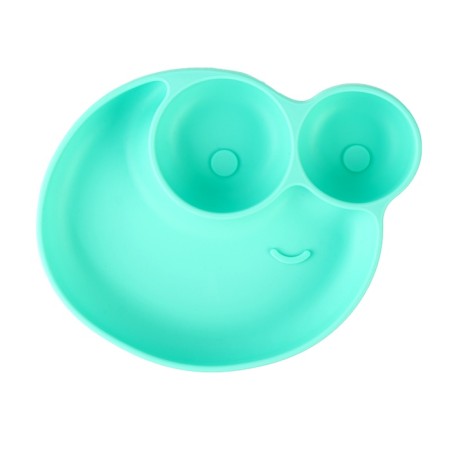 Baby plate on the suction cup "Frog"