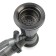 Siphon for washing Aflorn AF90101F-1, 3 1/2 ", black