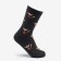 Women's terry socks "chanterelles", gray color, size 23-25