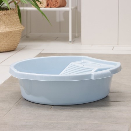 Round pelvis for washing "hostess", 10 l, color mix