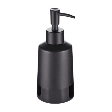 Magma liquid soap dispenser. Moroshka, 7x7x17.8 cm, black color-3