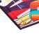 Diary for grades 1-4 "back to school. Collage", solid cover, glossy lamination, 48 sheets