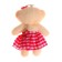 Suspension "Bear Flower on a skirt", color mix